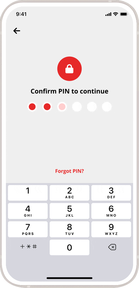 How to sign in on Camma Mobile